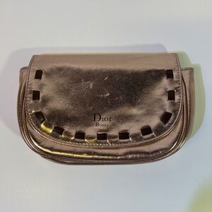Dior Beauty Metallic Light Pink Clutch